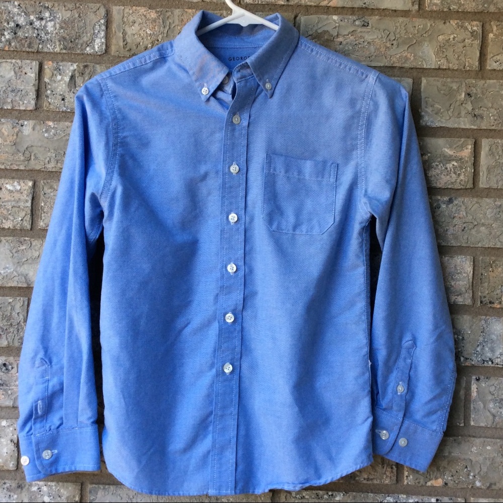 Boy Chambray Long sleeve 10-12